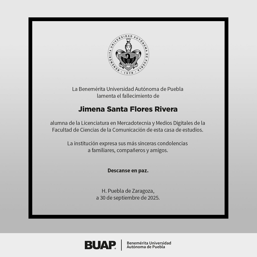 Los datos de Jimena, quien residía en una colonia del sur de Puebla, fueron difundidos en redes sociales a fin de localizar a sus familiares.