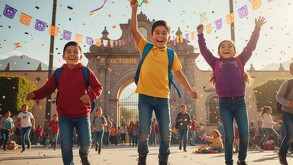 Megapuente escolar en octubre 2025