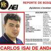 La Fiscalía de Nuevo León emitió un reporte de búsqueda por la desaparición de un joven de 17 años en la colonia Los Faisanes, en el municipio de Guadalupe.