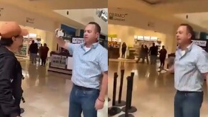 Un hombre, que rápidamente fue apodado en internet como “Lord Volumen”, interrumpió la presentación de la banda Covra