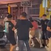 Pelea afuera de Plaza de la Tecnología en Monterrey