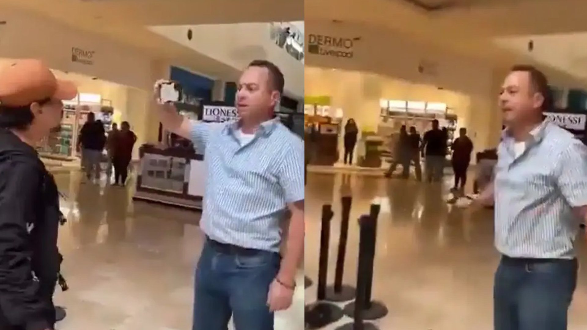 El hombre se alteró por el género y el volumen de la música, desconectó el sonido, y además agredió físicamente a los músicos y personal del staff frente a pers