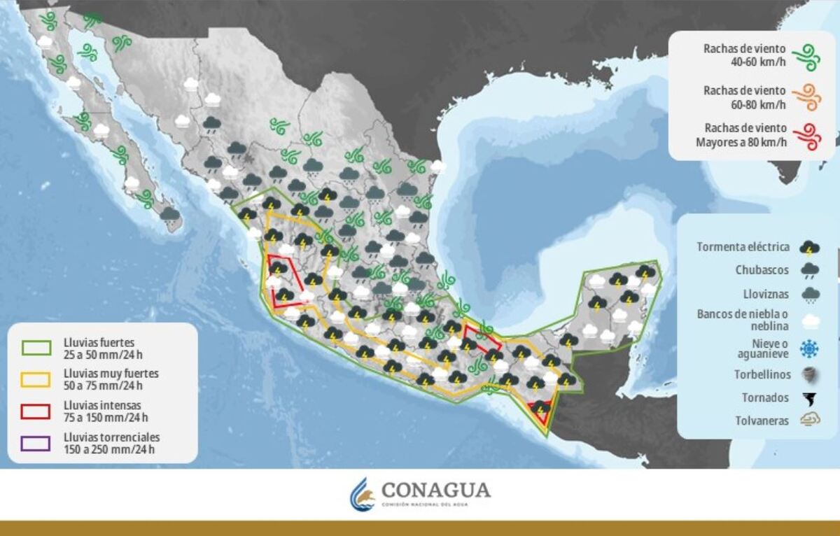 Descubre aquí a qué hora es más probable que la lluvia sorprenda en Guadalajara este 1 de octubre; pronóstico revela momentos críticos que debes conocer.