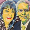 María Julia Lafuente y el arquitecto Héctor Benavides