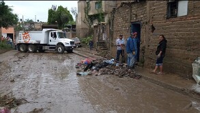 La tormenta del 29 de septiembre afectó 45 viviendas en La Martinica, Zapopan. El gobernador Pablo Lemus anunció apoyos del Fondo Estatal para Desastres Natural