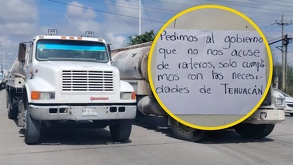 Al menos tres piperos fueron detenidos y sus vehículos asegurados por la FGR mientras extraían agua en San Lorenzo Teotipilco, en Tehuacán.