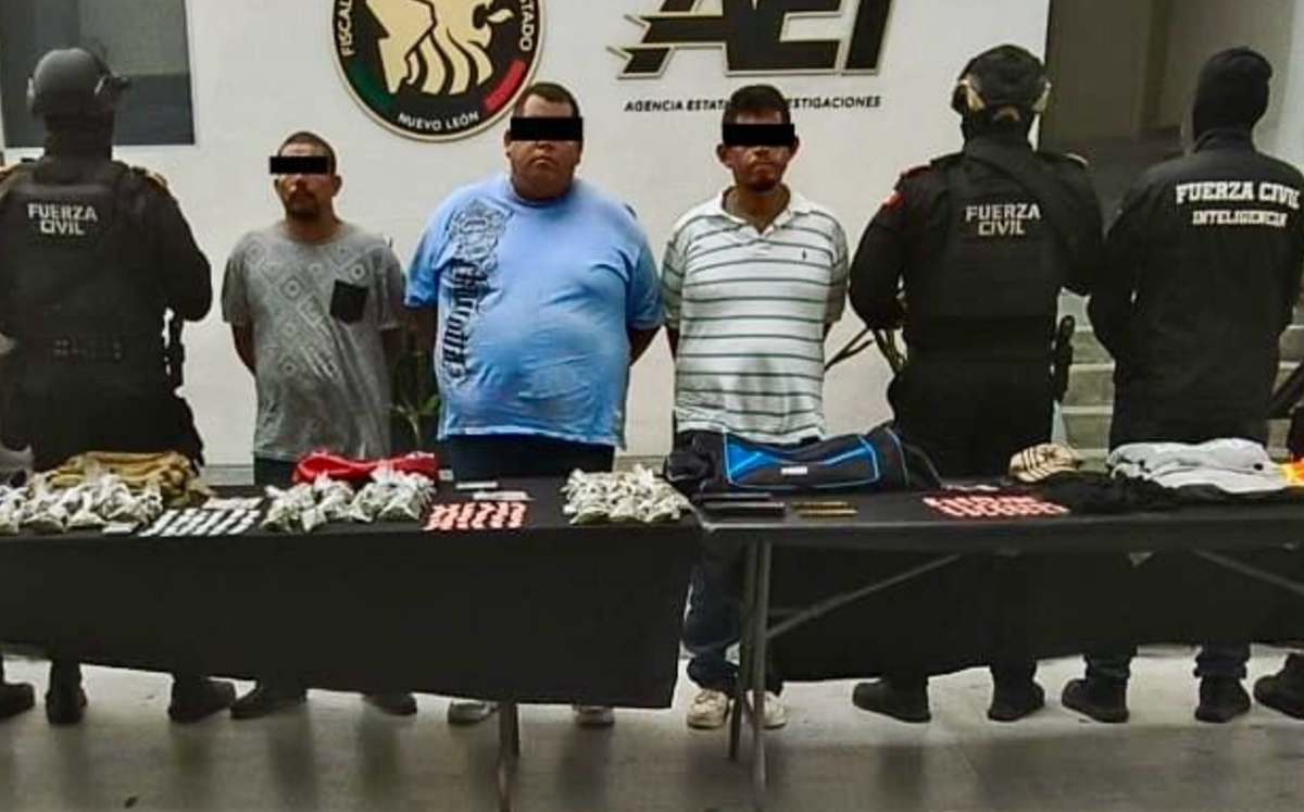 Once personas presuntamente vinculadas con el ataque armado registrado contra elementos de Fuerza Civil fueron detenidos en Nuevo León.