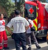 Una joven de aproximadamente 20 años resultó lesionada la mañana de este martes en la colonia Francisco Villa, luego de que se arrojara desde una ventana.