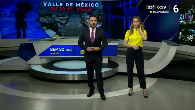Telediario nocturno CdMx, martes 30 de septiembre de 2025.