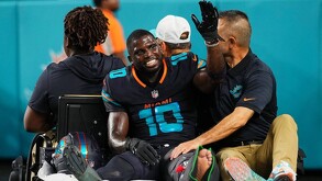 Tyreek Hill llegó a los Delfines de Miami en 2022, luego de firmar un contrato millonario, para convertirse en uno de los mejores del equipo.