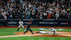 El equipo de los Yankees se impuso por pizarra de 4-3 sobre los Red Sox de Boston en la Serie de Comodines de la MLB 2025.
