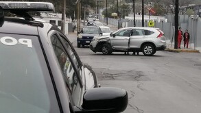Choque en Monterrey