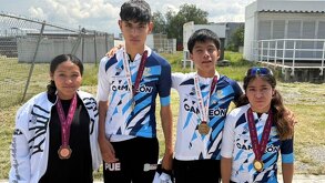 La paranatación poblana también se lució en la olimpiada al cosechar 22 medallas de las cuales 14 fueron de oro.