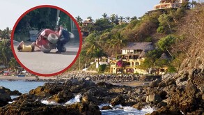 Cuatrimoto volcada Sayulita
