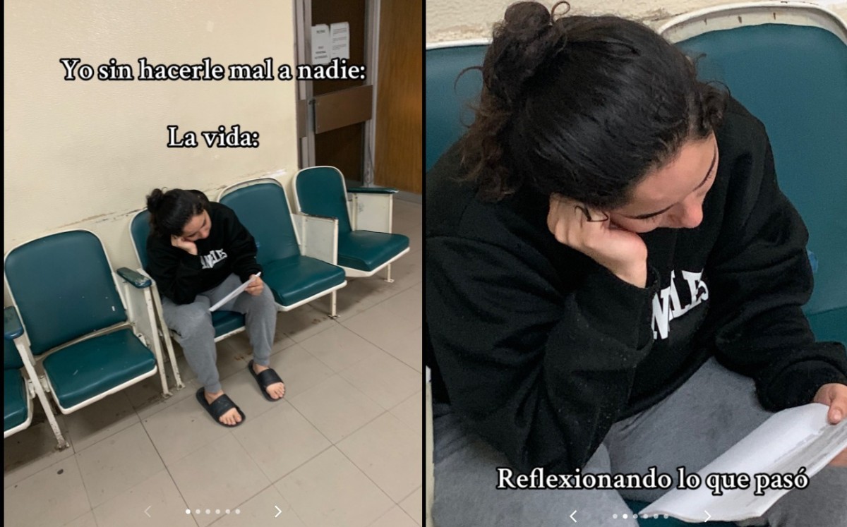 Mujer va al hospital por dolor de oído