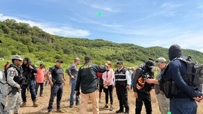 Tras un operativo de búsqueda en tierra y aire, el cuerpo del menor arrastrado por el río Huazamota fue encontrado en la comunidad Jesús María, Nayarit.