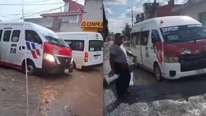 Vecinos han solicitado al Ayuntamiento de Puebla una restauración urgente, ya que ahora deberán tomar el autobús en zonas de peligro.