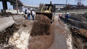 SEGIAGUA concluyó los trabajos de reparación en el Puente de la Concordia