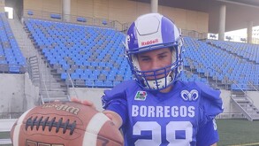 Roberto Medina Jr. se prepara para el Clásico Regio Estudiantil entre los Auténticos Tigres y los Borregos Salvajes del Tec de Monterrey.