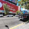 Agentes ministeriales catearon un local dentro de la Plaza de la Tecnología en el Centro de Monterrey derivado de una denuncia por el robo de un celular.