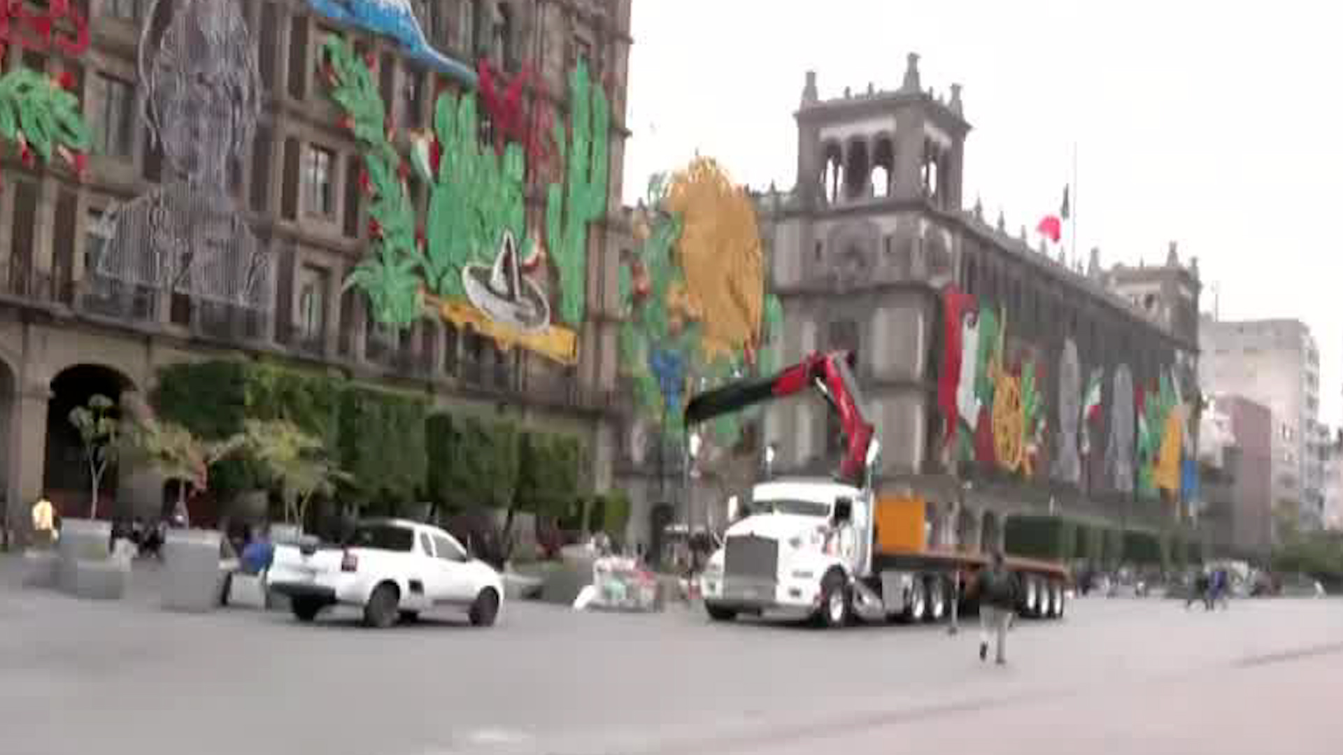 Al redero de 3 mil elementos y 90 unidades policiales serán desplegados en todo el recorrido hasta la Plaza de las Tres Culturas.