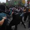 Reporteros son agredidos por el bloque negro durante la marcha del 2 de octubre CdMx.