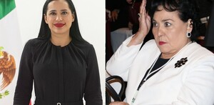 Sandra Cueva y Carmen Salinas se hicieron amigas cuando ambas coincidieron en la Cámara de Diputados.