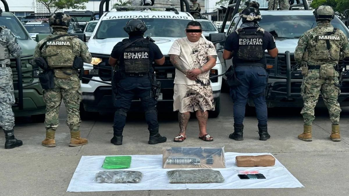 La captura se efectuó específicamente en el fraccionamiento Villa del Cielo