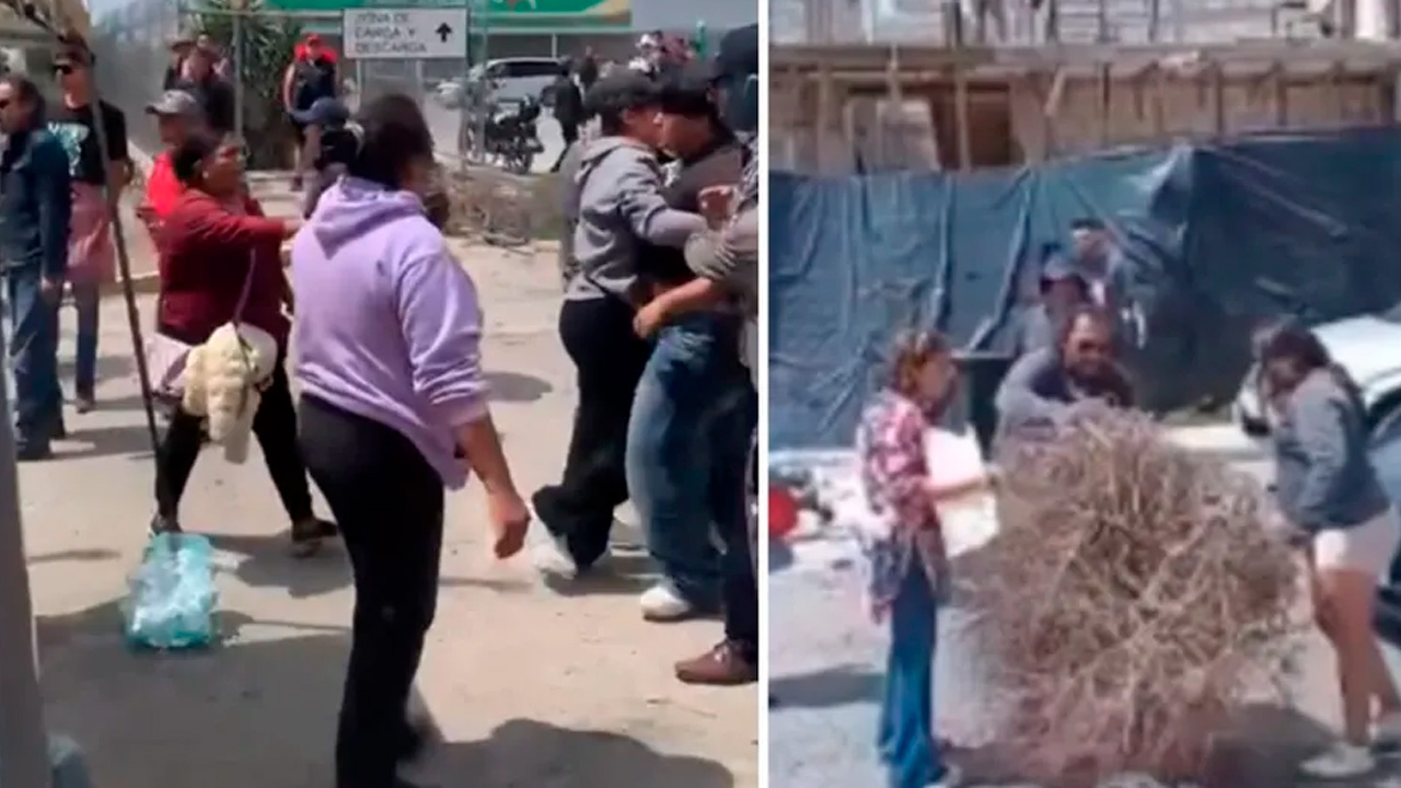 Manifestantes que bloqueaban la vía Providencia–Chavarría en Mineral de la Reforma, Hidalgo, fueron agredidos por un grupo de choque.