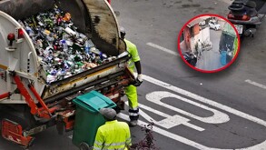 En las imágenes se puede observar a ambos golpeándose