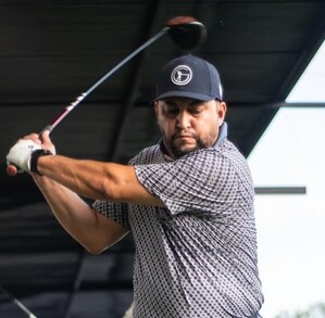 Ulises Quiñones, golfista profesional invitado al evento a realizarse en el Estadio Sultanes el 16 de octubre.