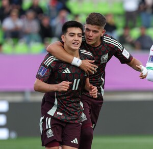 Gilberto Mora anotó de penal con la Selección de Mexicana ante Marruecos para así obtener el pase a Octavos de Final.