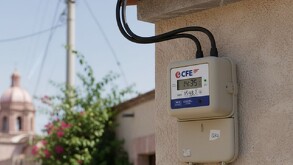 El medidor de la CFE es un aparato indispensable para registrar el consumo de energía eléctrica de un inmueble.