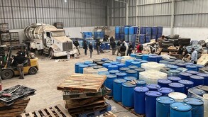 En una operación coordinada contra la producción de drogas sintéticas, diversas instituciones de seguridad mexicanas llevaron a cabo tres cateos