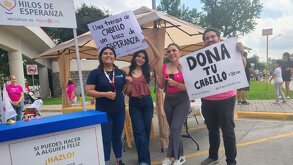 La iniciativa busca devolver confianza y esperanza a pacientes oncológicas mediante la donación