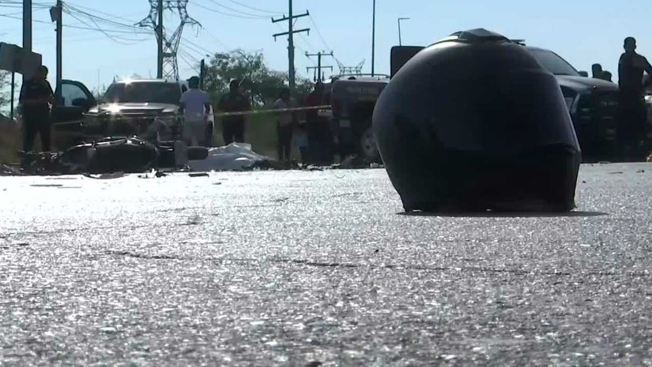 Un trágico accidente vial cobró la vida de un motociclista la mañana de este lunes en la carretera Mieleras, a la altura de la colonia El Pacífico.