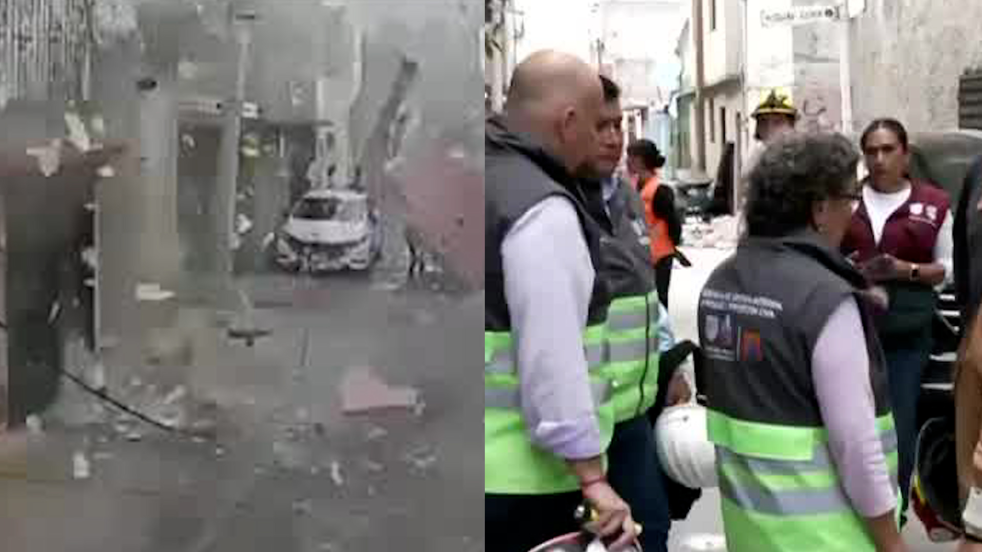 Myriam Urzúa, Secretaría de Gestión Integral de Riesgos y Protección Civil, aseguró que las víctimas serán trasladadas a un hotel.