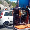 Durante la mañana de este miércoles se registraron una serie de accidentes en la carretera estatal 77 (Silao-San Felipe).