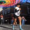 personas corriendo en un maratón