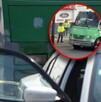 Automovilistas resultaron con daños a sus vehículos tras la balacera en Tlalnepantla.
