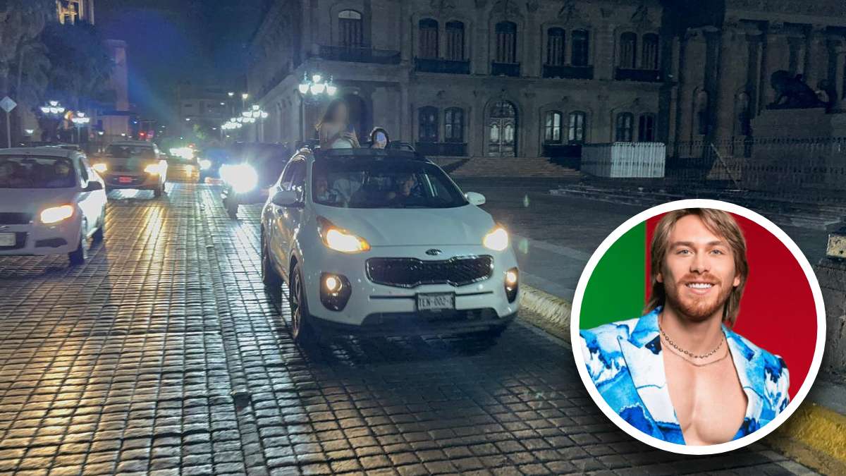 Regios celebran en la Macroplaza el triunfo de Aldo de Nigris en La Casa de los Famosos