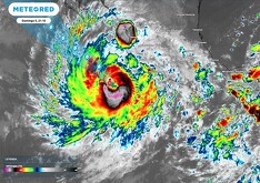 Este es el mapa de afectaciones de Huracán Priscilla.