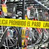 Un boquete en un muro fue la entrada para robar más de medio millón de pesos en la tienda Magic Express en el municipio de Cuautlancingo, Puebla.