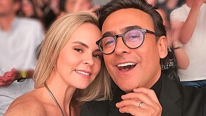 Adal Ramones y su esposa se conocieron en 2011 y en 2017 decidieron contraer matrimonio.