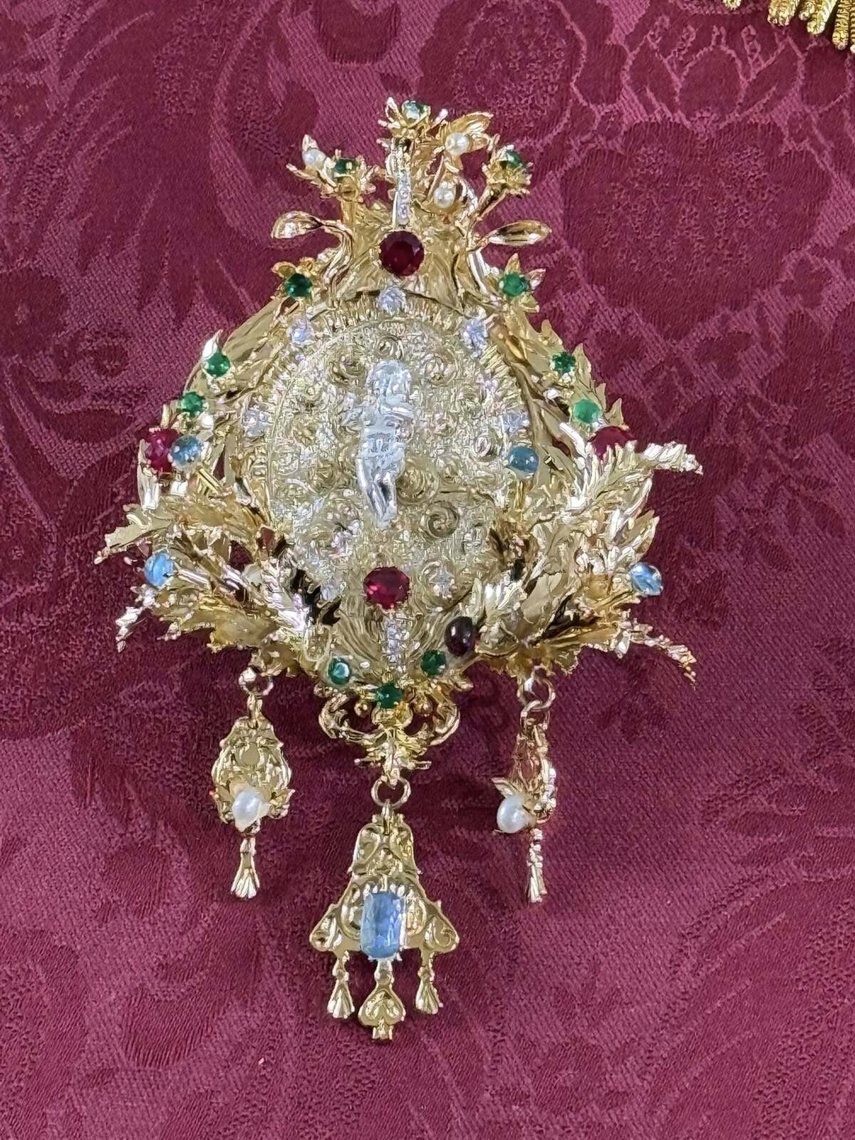 Virgen de Zapopan atuendo Romería