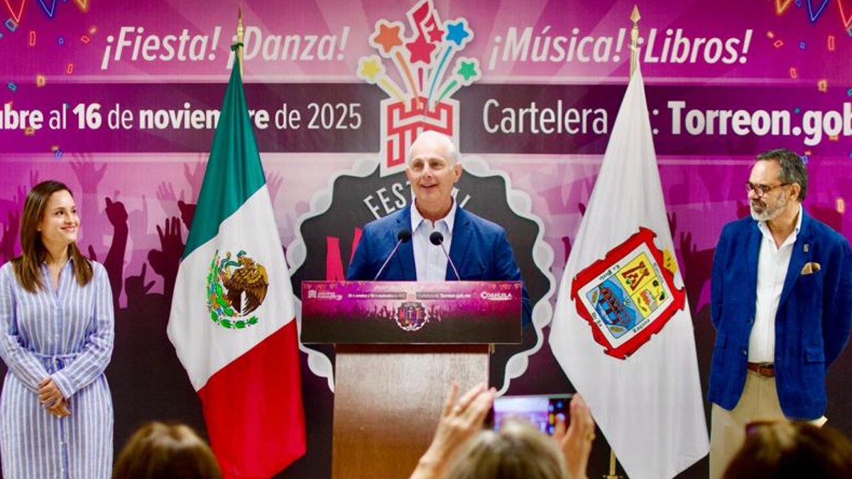 Este martes en rueda de prensa, el alcalde Román Alberto Cepeda González presentó el primer Festival del Mitote Lagunero