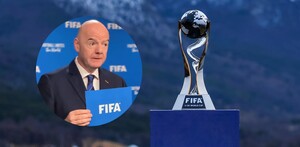Gianni Infantino, presidente de la FIFA a punto de anunciar oficialmente la sede el Mundial Sub-20 del 2027.