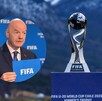 Gianni Infantino, presidente de la FIFA a punto de anunciar oficialmente la sede el Mundial Sub-20 del 2027.