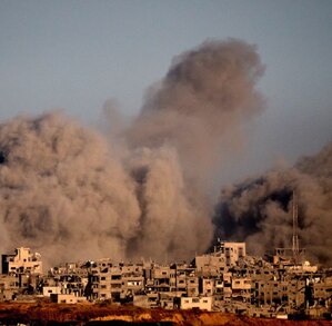 explosiones de ataque de israel en gaza