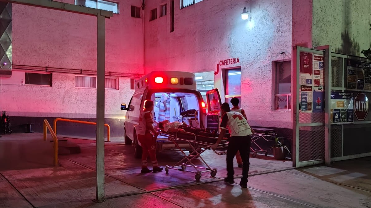 Motociclista resulta lesionado tras derrapar en Matamoros, Coahuila